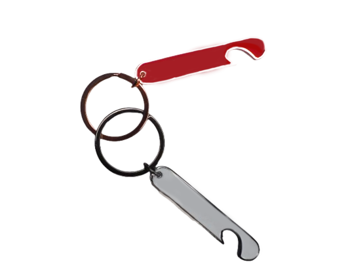 His & Her's Bottle Opener Keyring