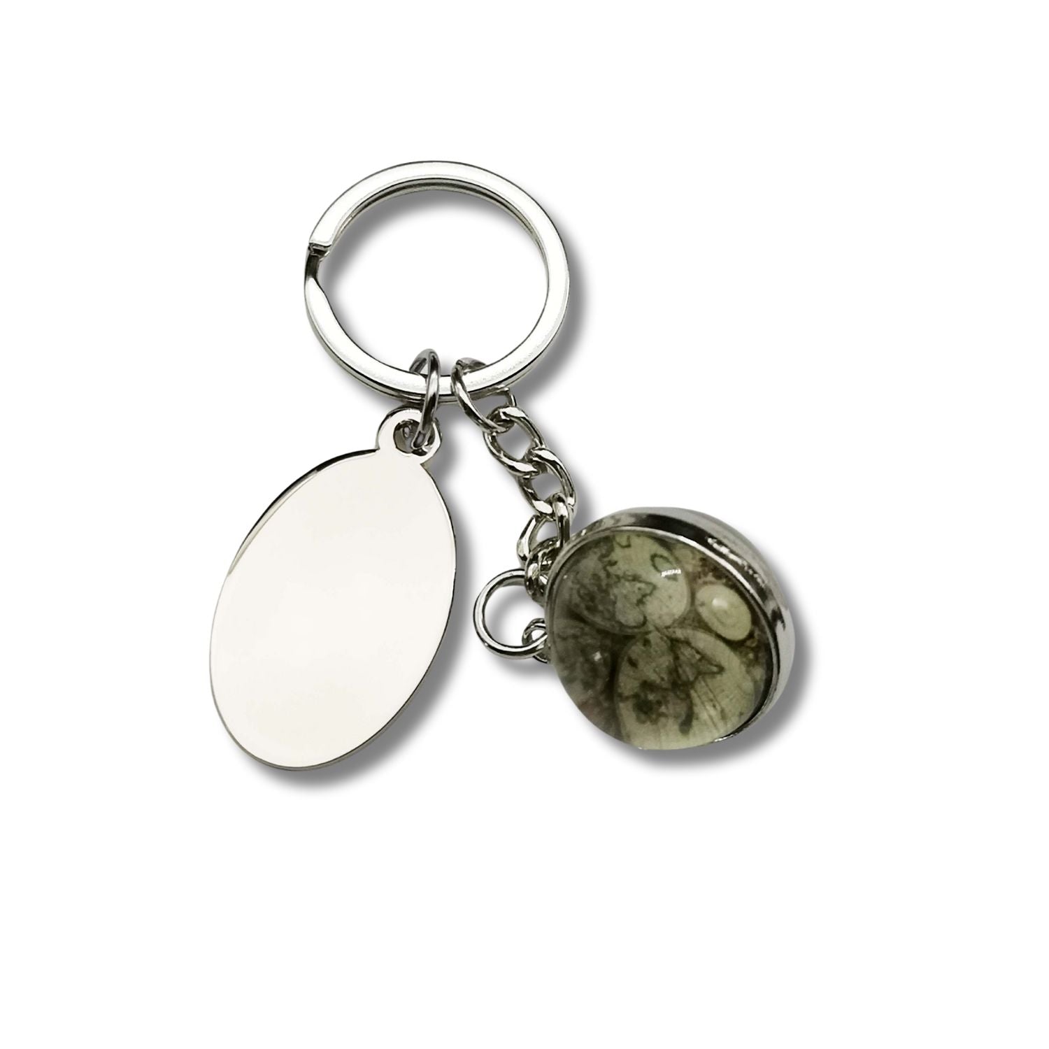World Globe Keyring