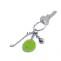 Troika Hole In One Golf Themed Charm Keyring Accessory