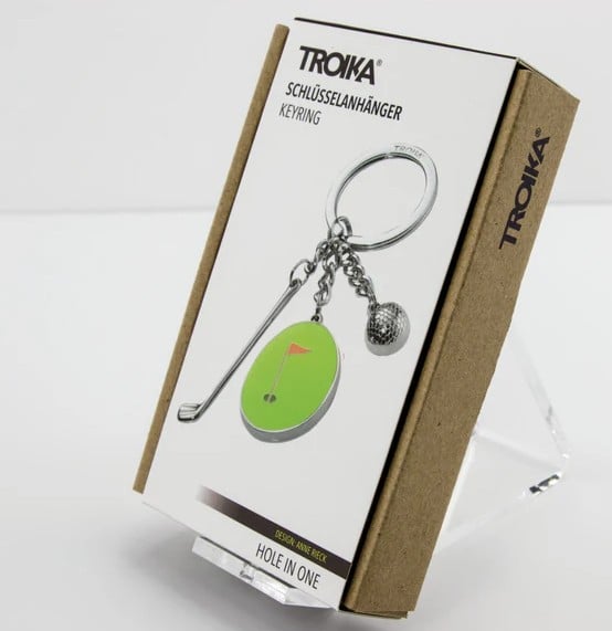 Troika Hole in One Golf Keyring