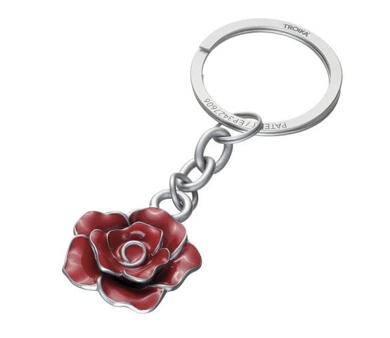 Troika Rose Keyring
