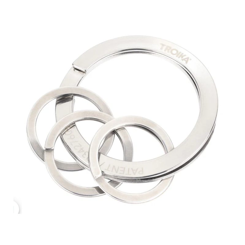 Troika Patented Quick-release Nail Guard Keyring Accessory