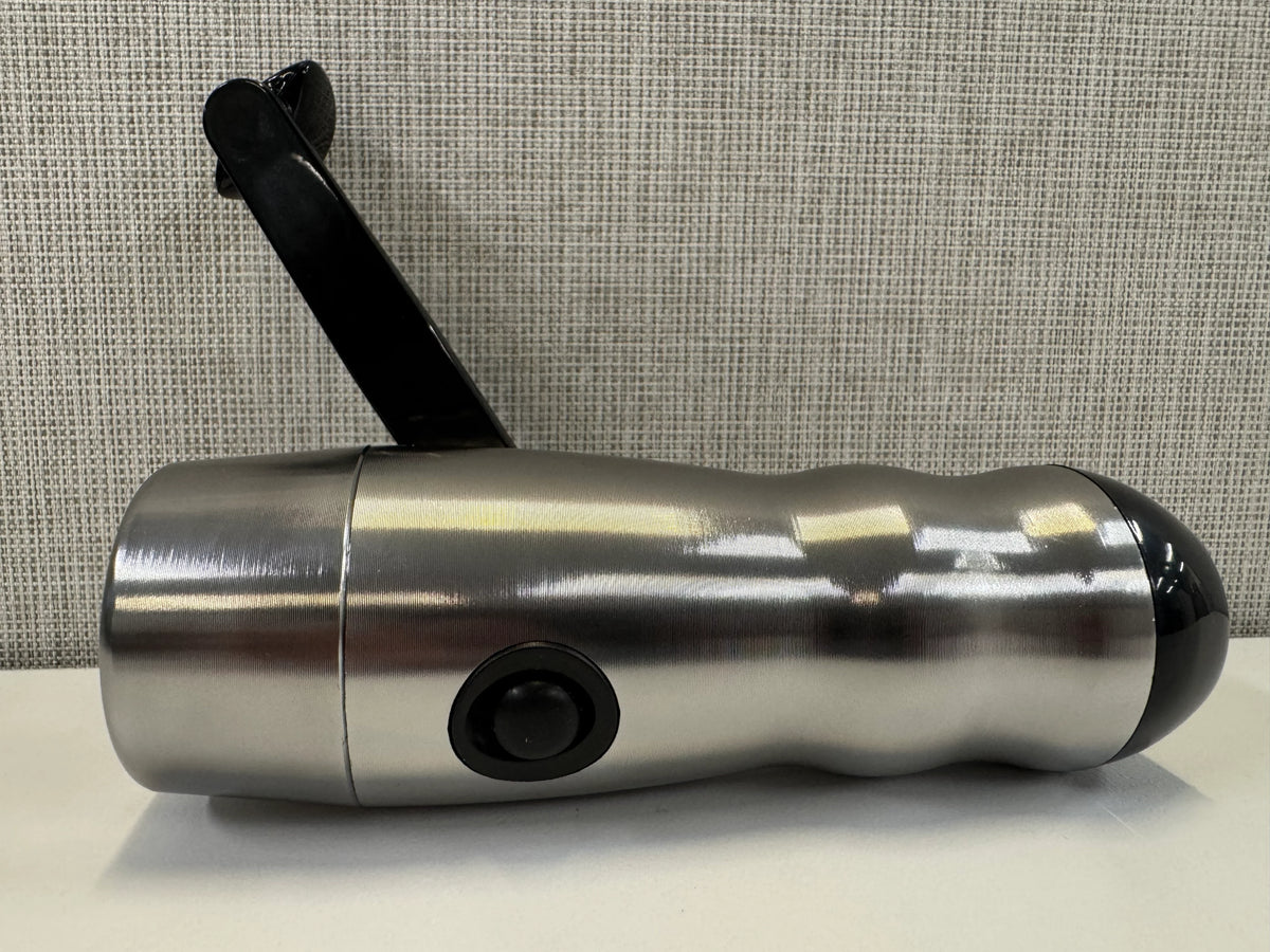 Stainless Steel Dyno Hand-Rechargeable Torch