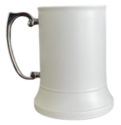 Matte White Tankard -  Stainless Steel - Add Personalisation
