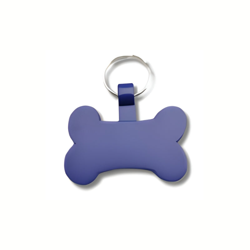 Matte Coloured Bone Pet Tags