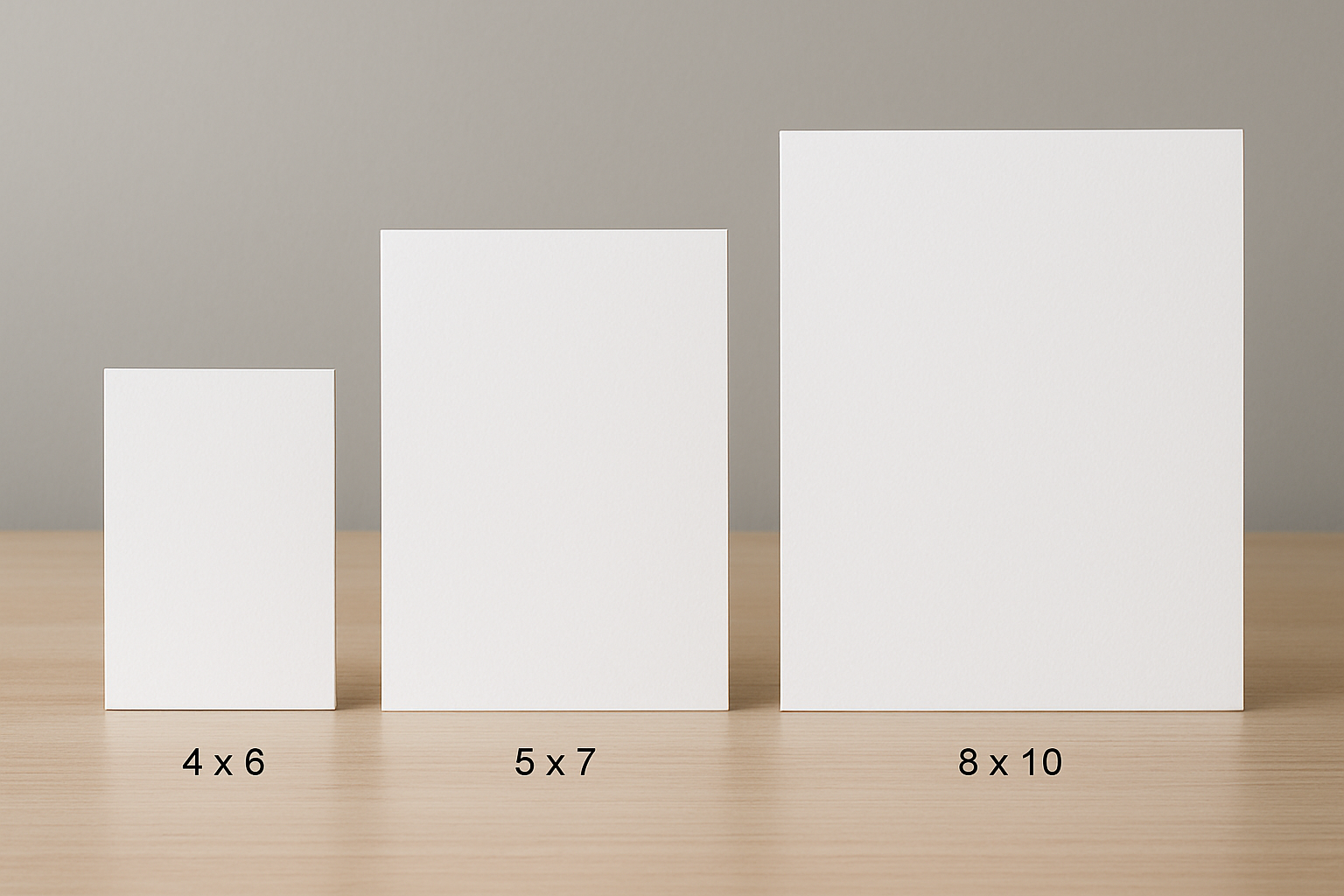 Wood Rectangle Photo Block