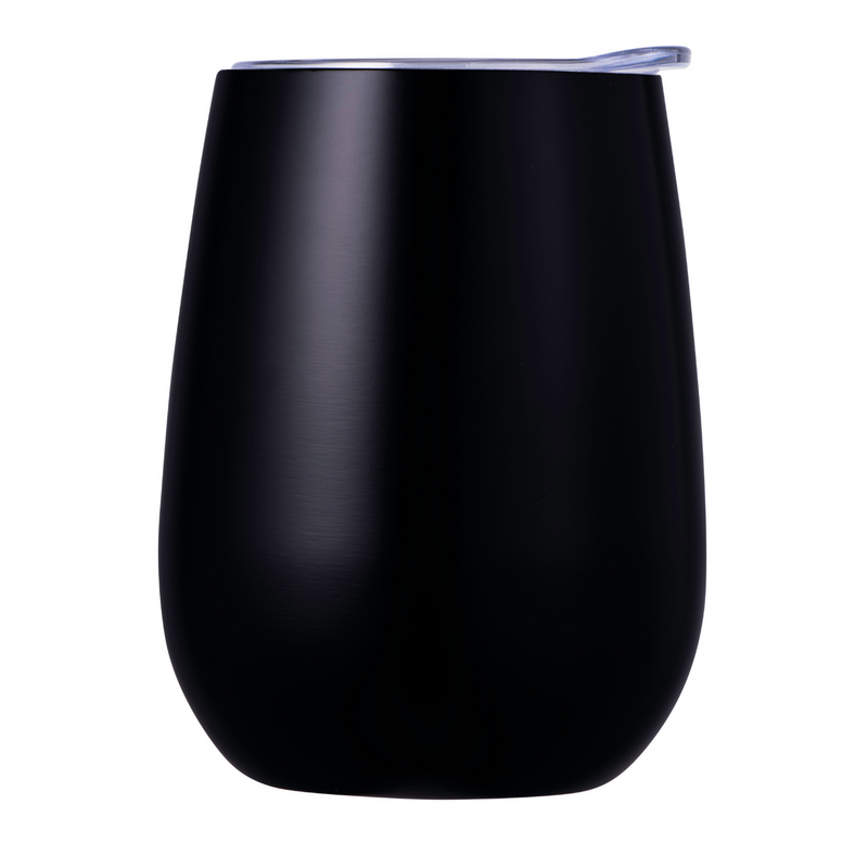Avanti Double Wall Insulated Wine Tumbler, 300ml - black1