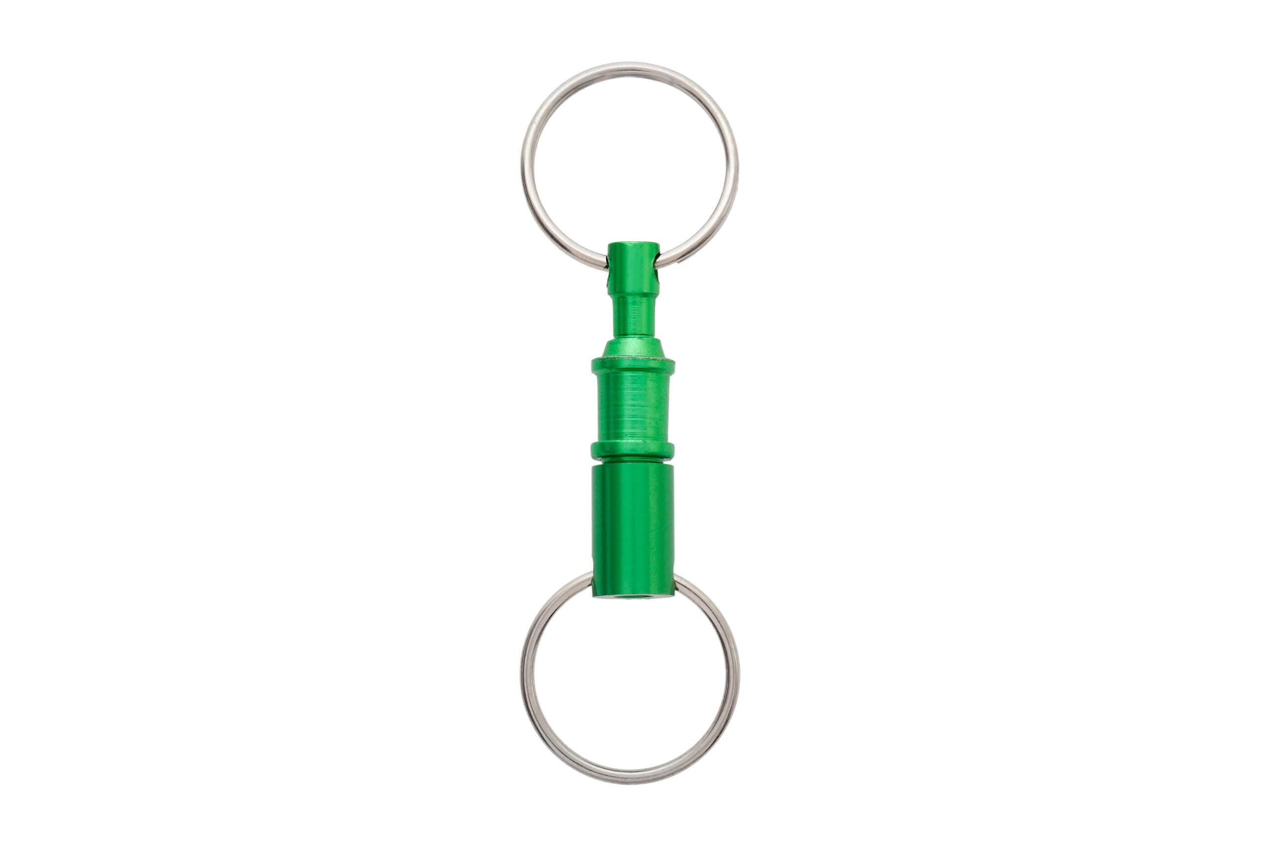 Quick Release 2 Way Pull Apart Anodised Key Ring Accessory