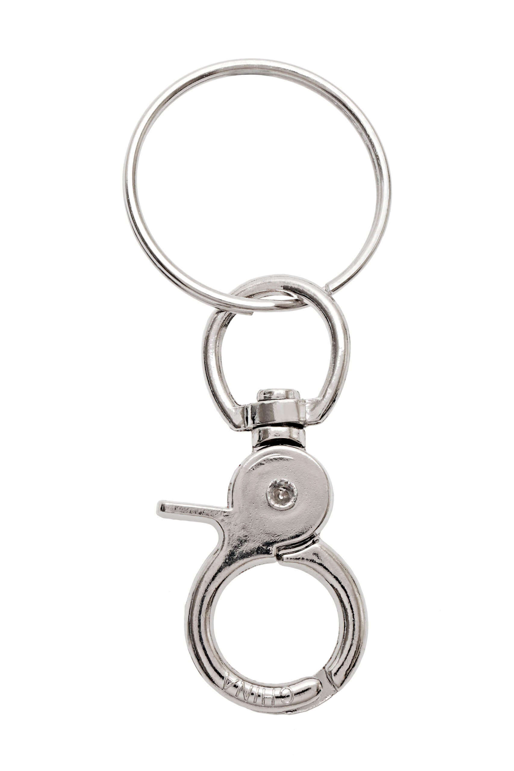 Trigger Snap Hook Key Ring Accessory Chrome