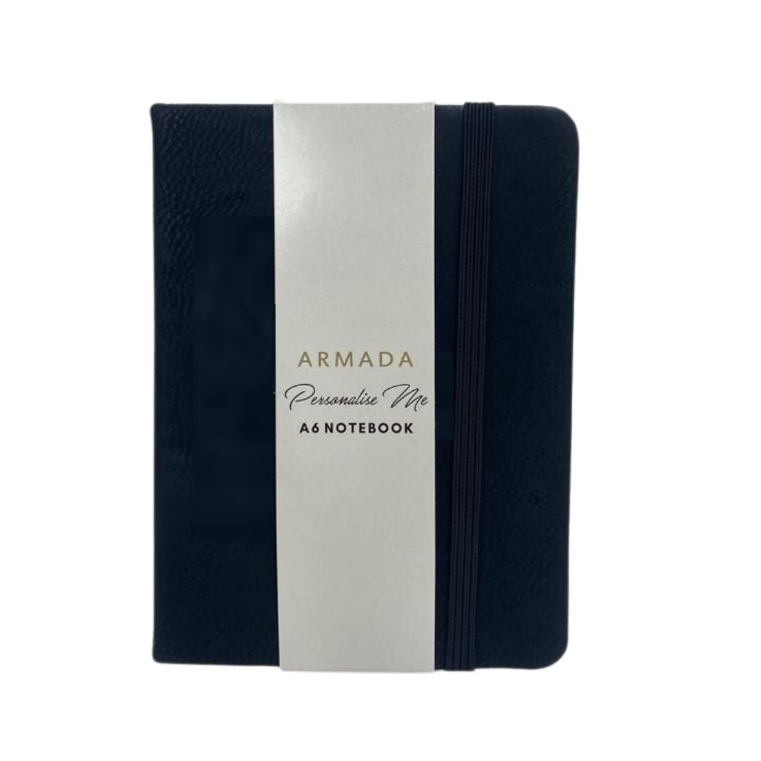 Faux Leather A6 Notebook