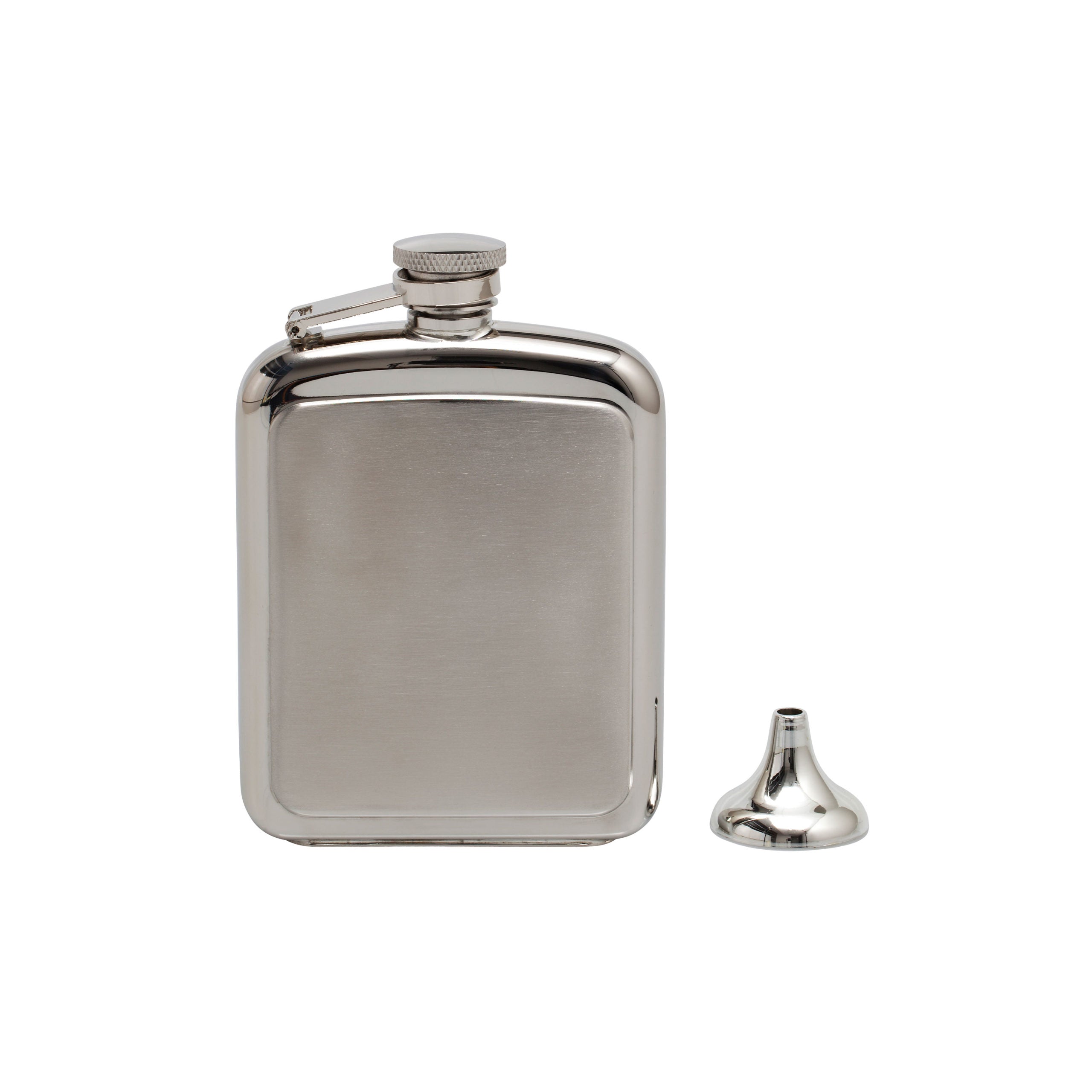 Two Tone Stainless Steel Hip Flask