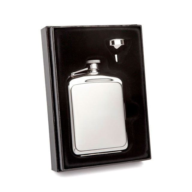 Two Tone Stainless Steel Hip Flask