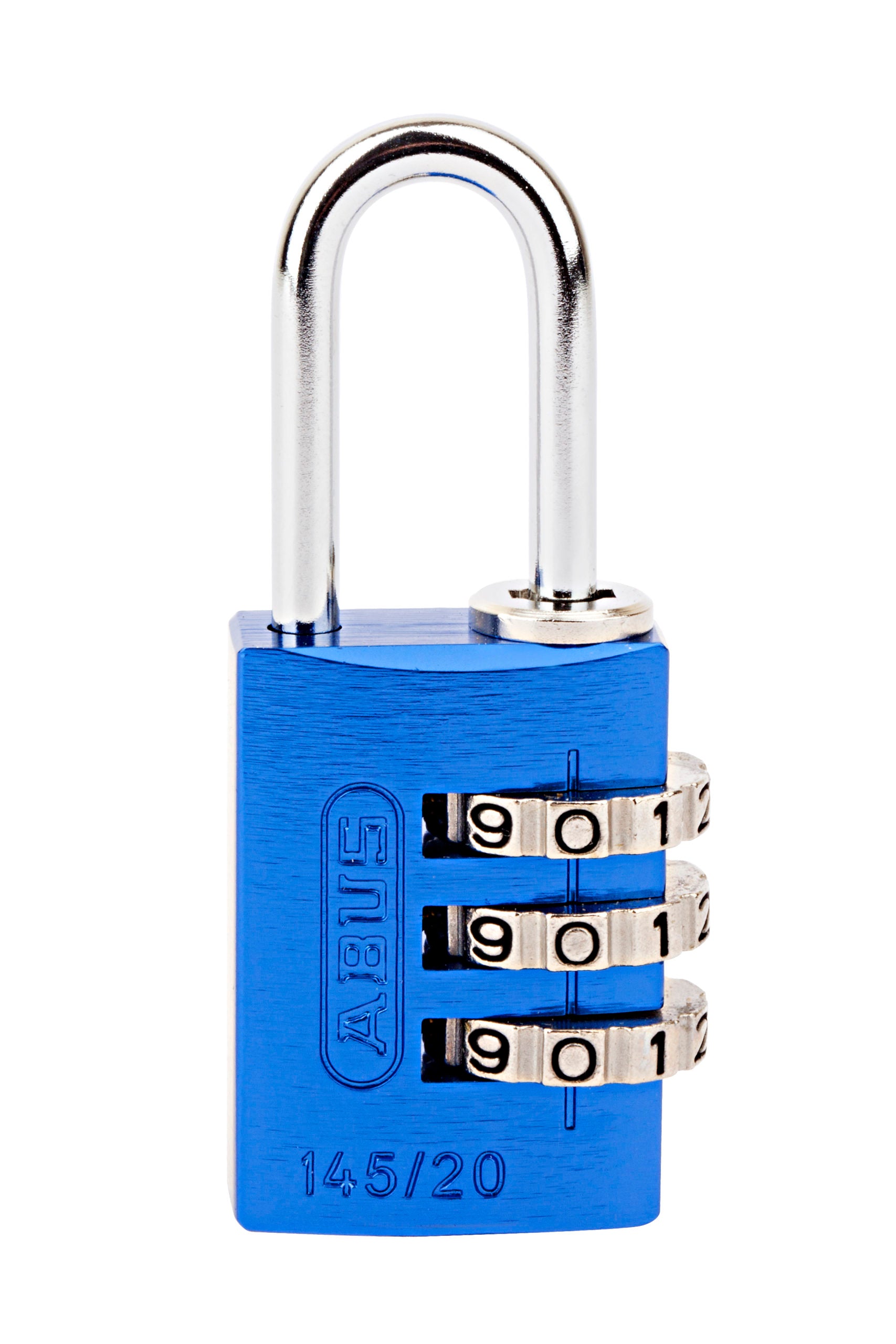 20mm Aluminium Combination Blue ABUS Padlock