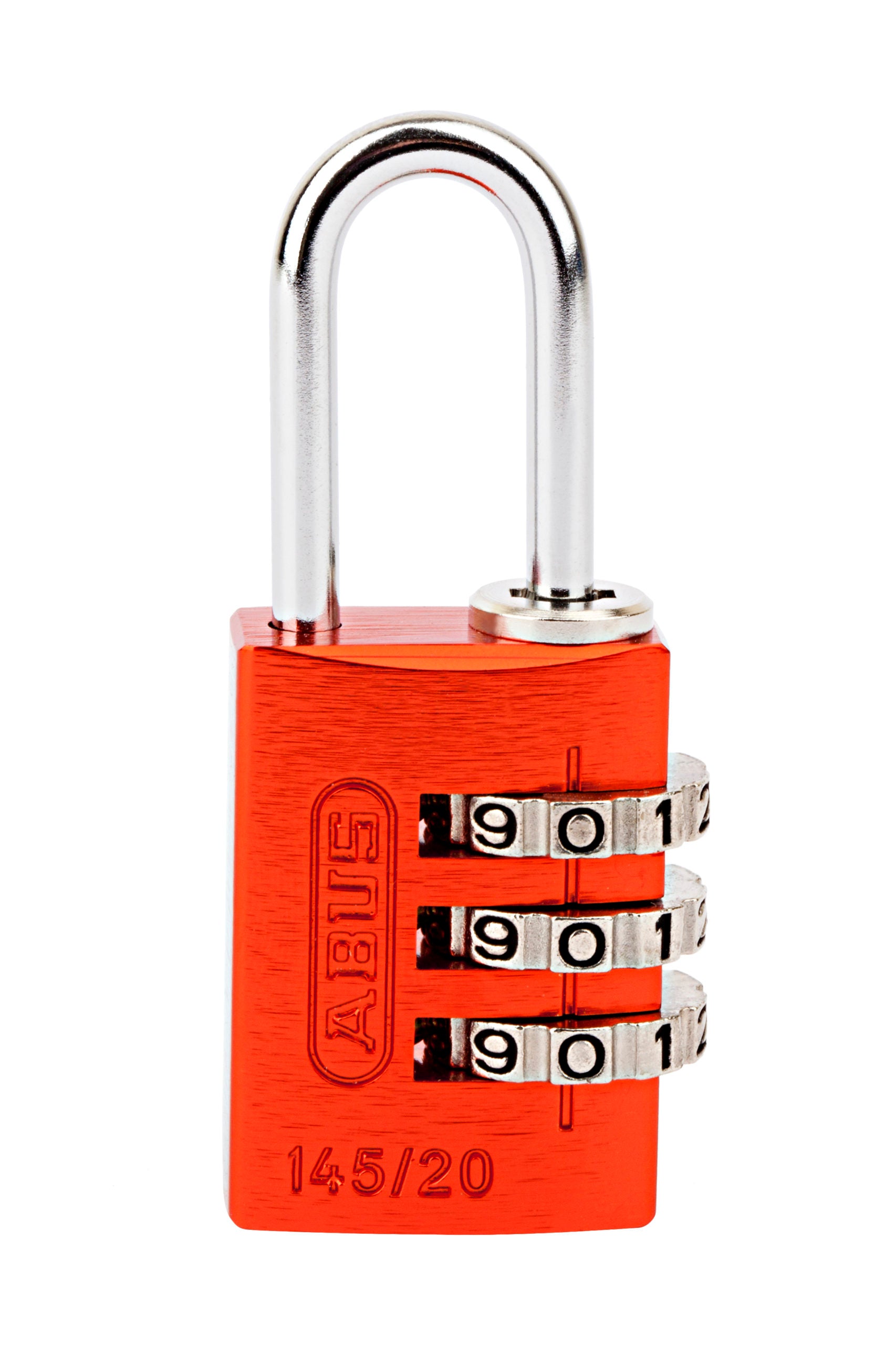 20mm Aluminium Combination Orange ABUS Padlock