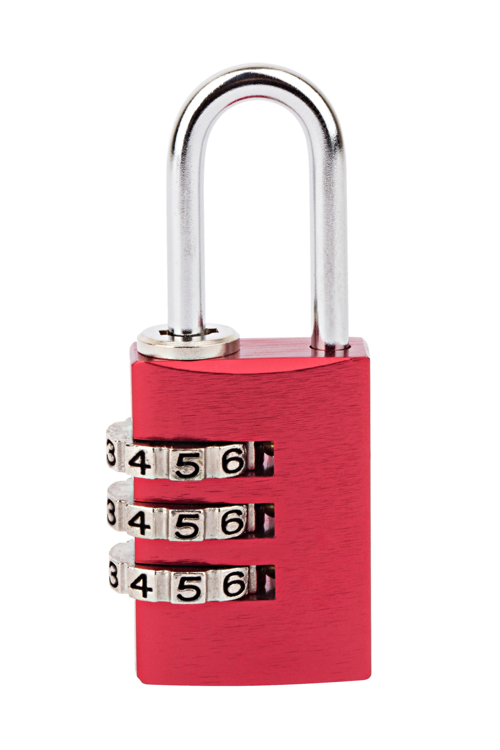 20mm Aluminium Combination Red ABUS Padlock