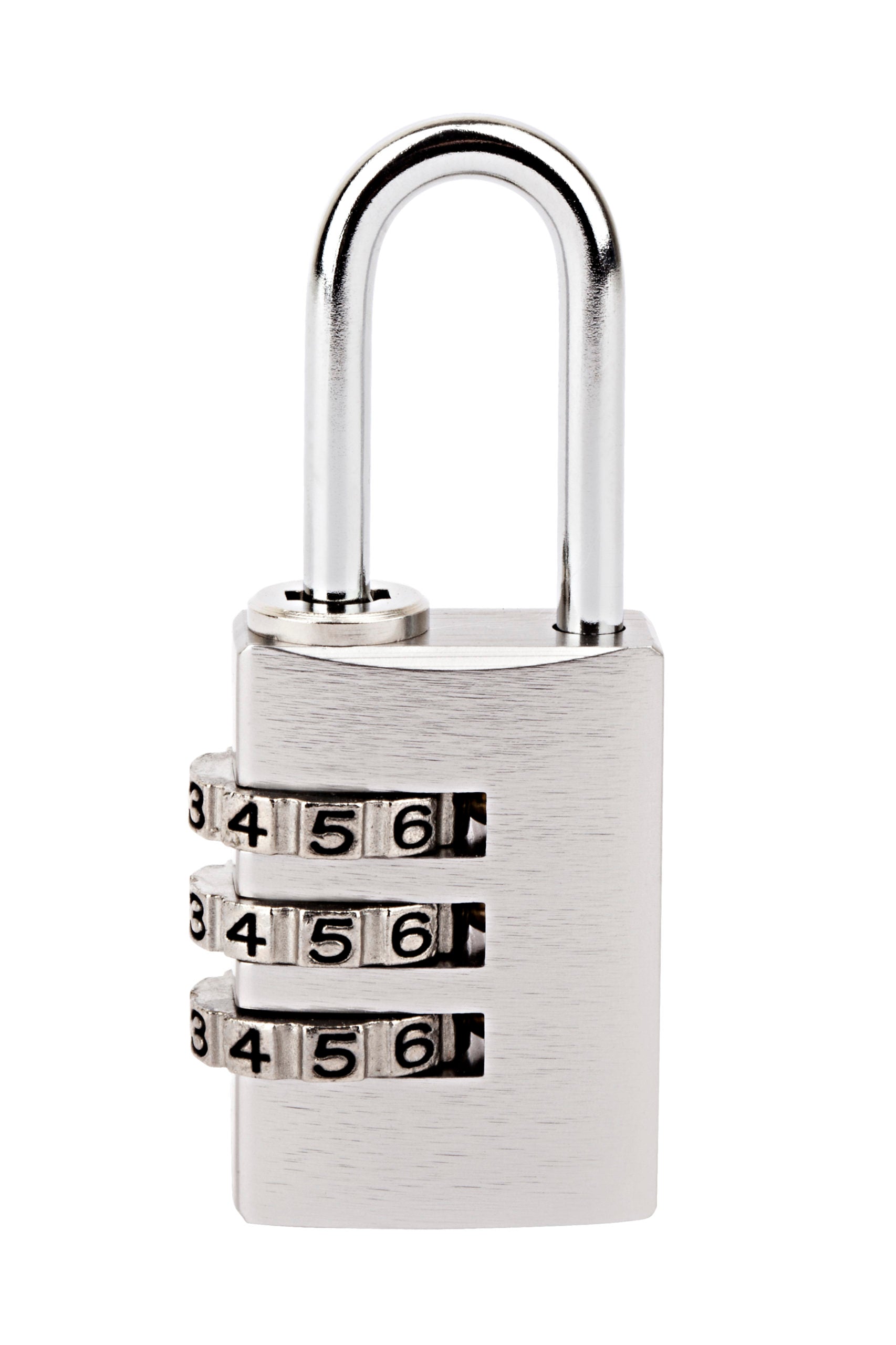 20mm Aluminium Combination Silver ABUS Padlock
