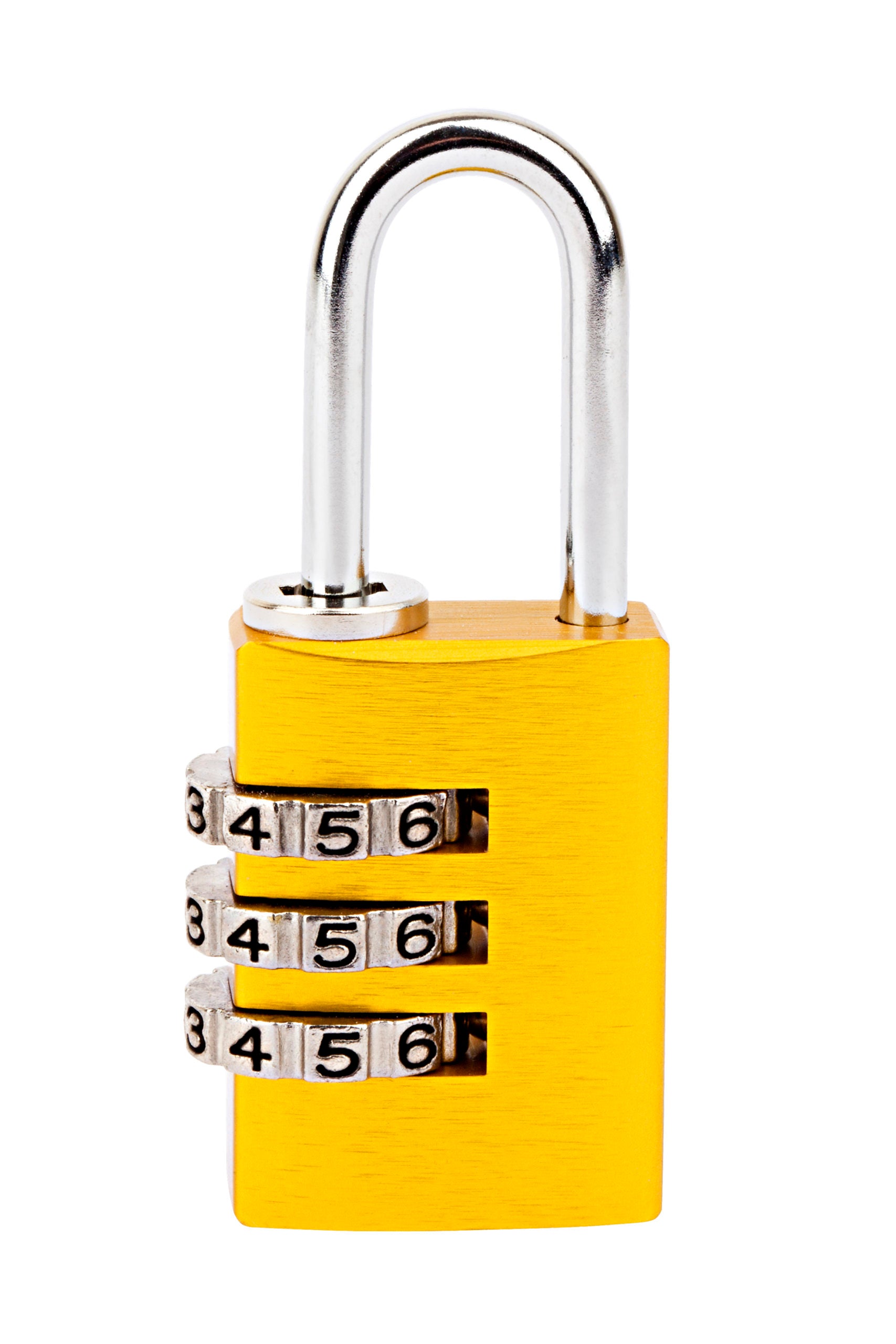 20mm Aluminium Combination Yellow ABUS Padlock