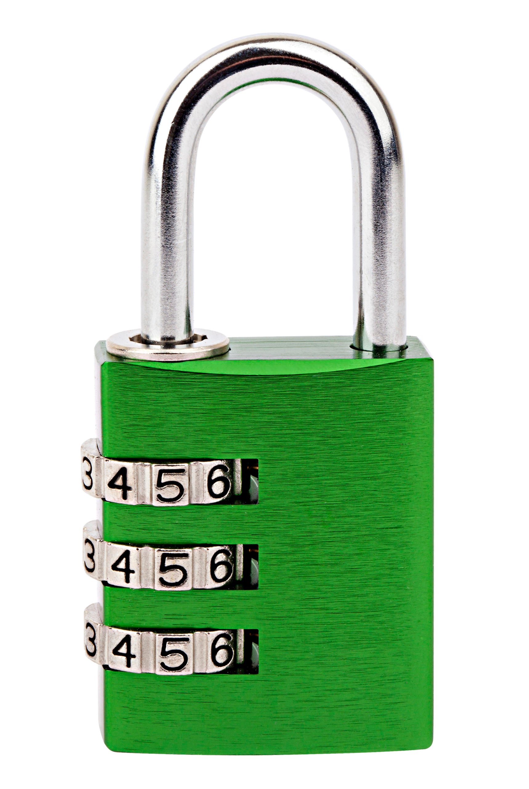 30mm Aluminium Combination Green ABUS Padlock