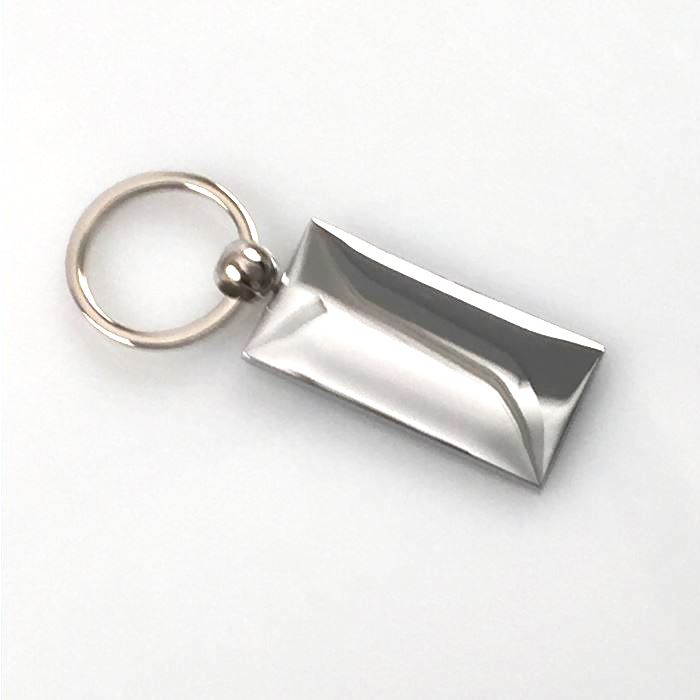 Classic Rectangle Keyring