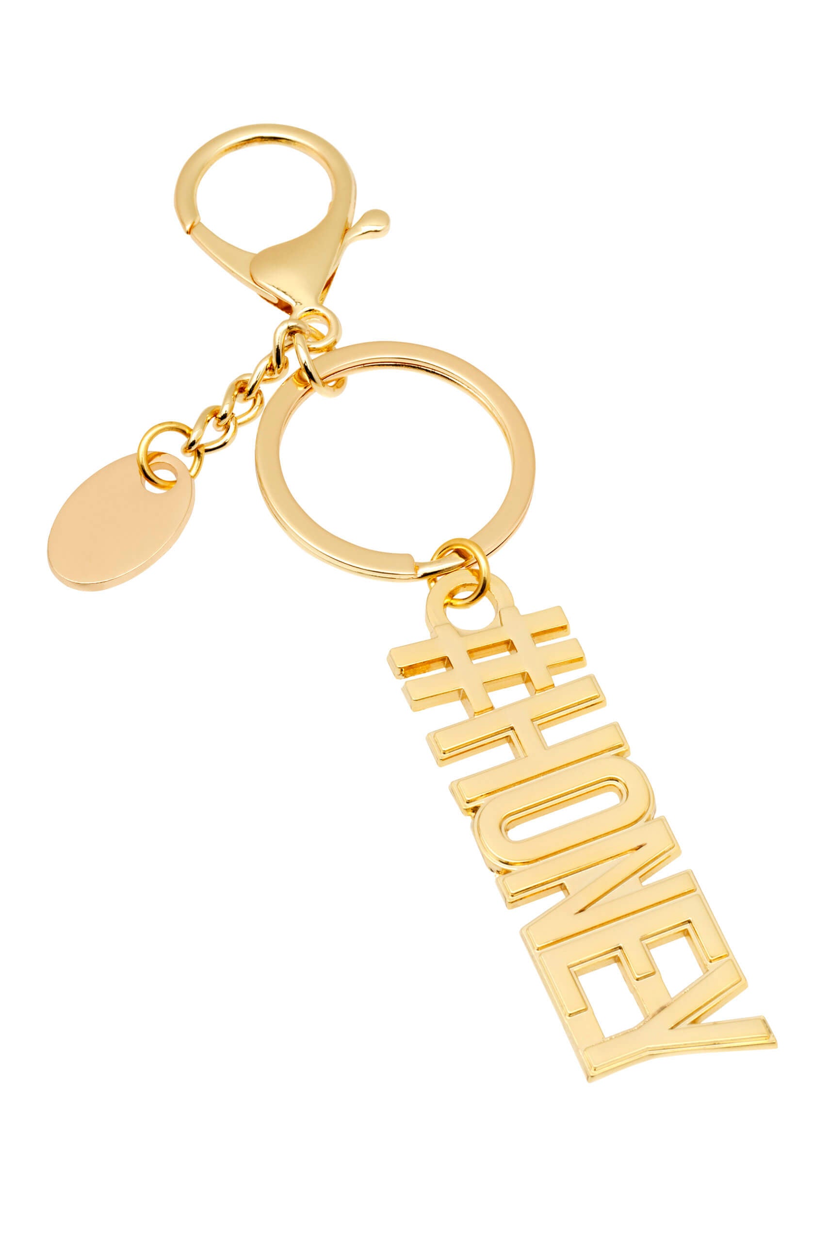 #Honey Gold Keyring