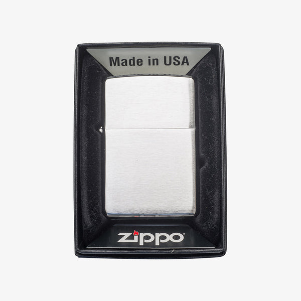 Zippo Brushed Chrome Lighter