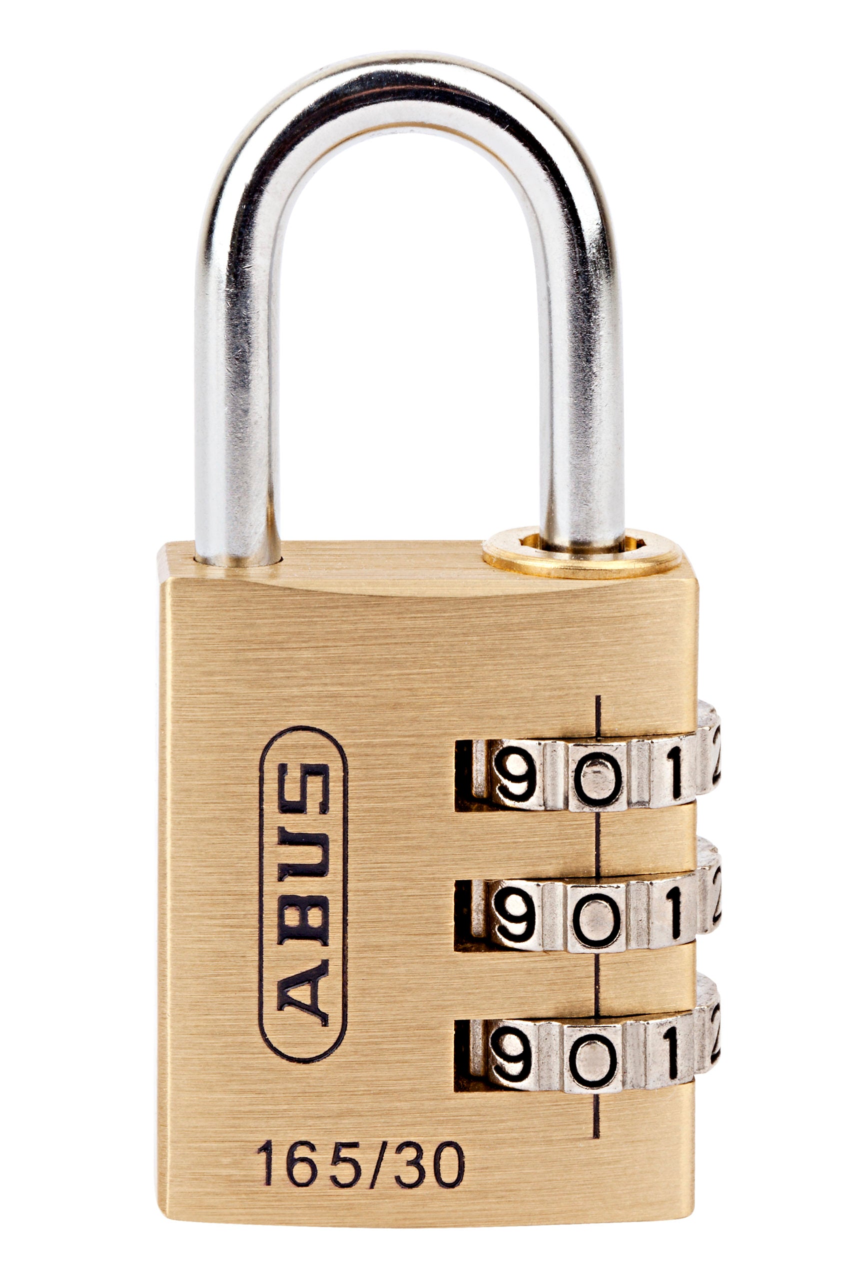 30mm Brass Combination ABUS Padlock