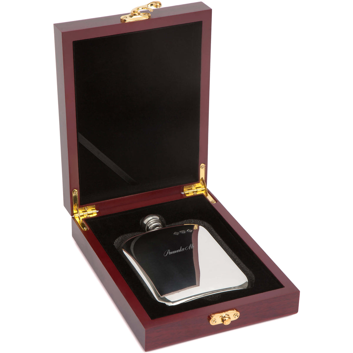 British Pewter Hip Flask - Add Engraving