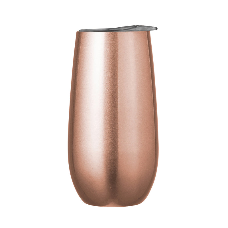 Avanti Double Wall Insualted Champagne Tumbler, 180ml- rose gold