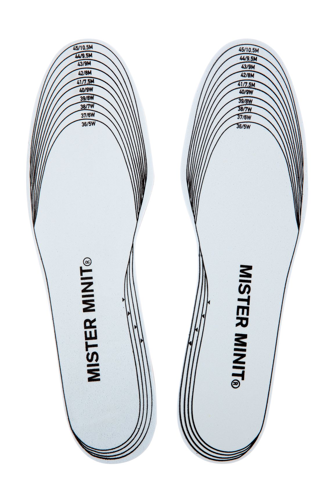 Universal Memory Foam Latex Insoles
