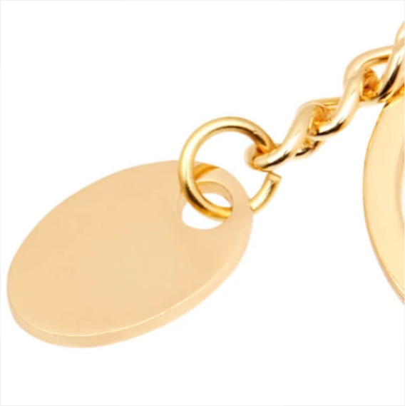 #Honey Gold Keyring