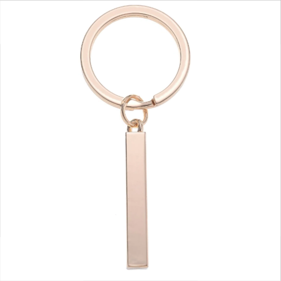 Gold Bar Keyring - Add Personalisation