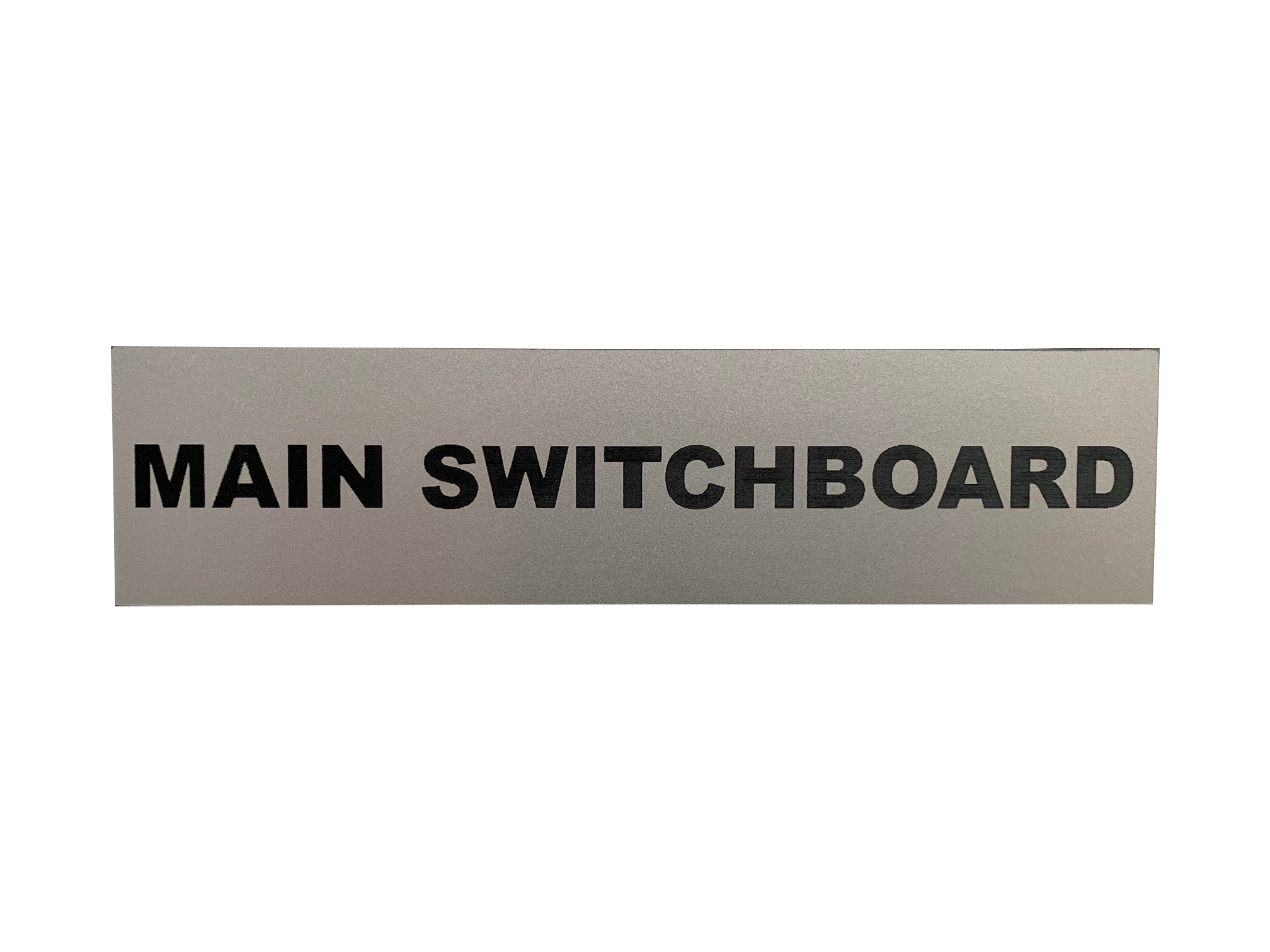 Main Switchboard Sign