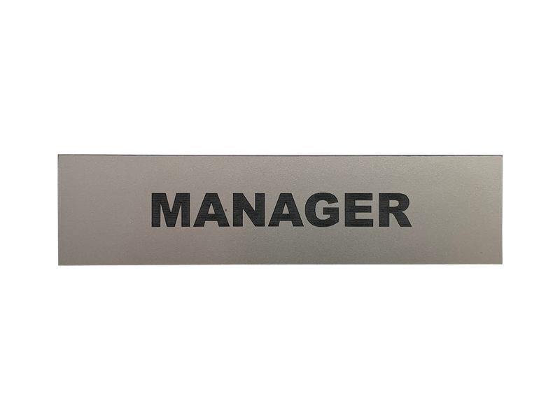 Manager Sign