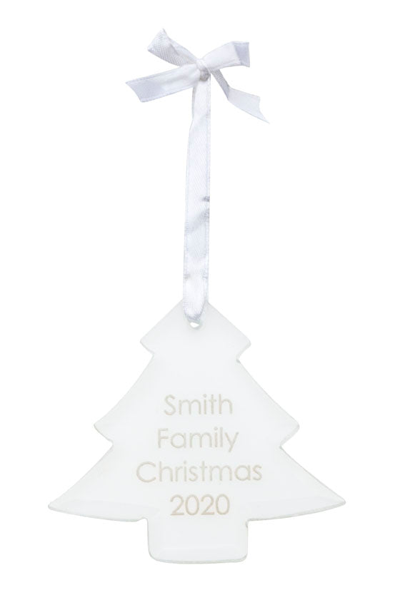 Glass Tree Christmas Keepsake