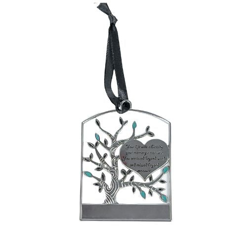 Tree & Heart Memorial Christmas Keepsake