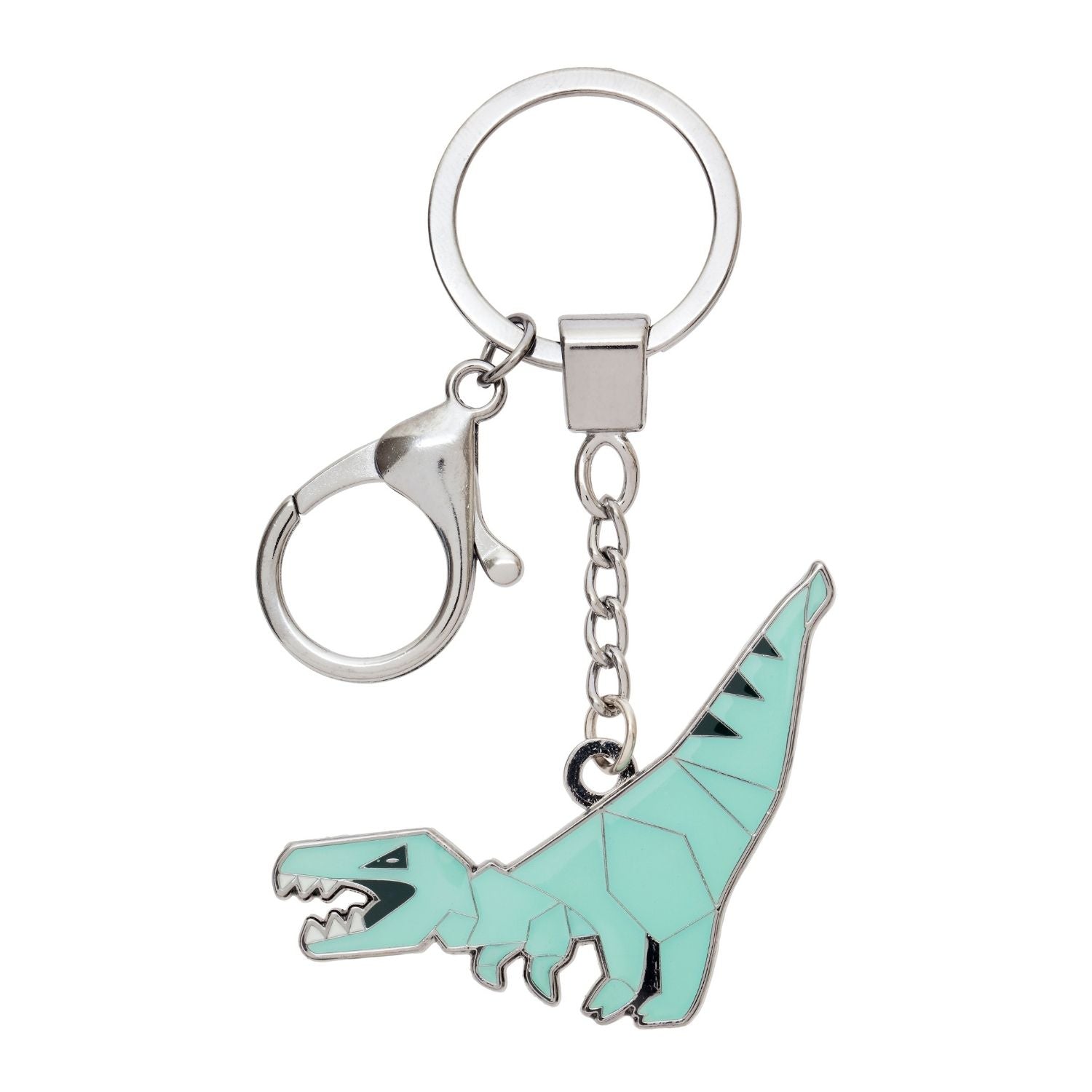 Mister Minit Geometric Dinosaur Keyring