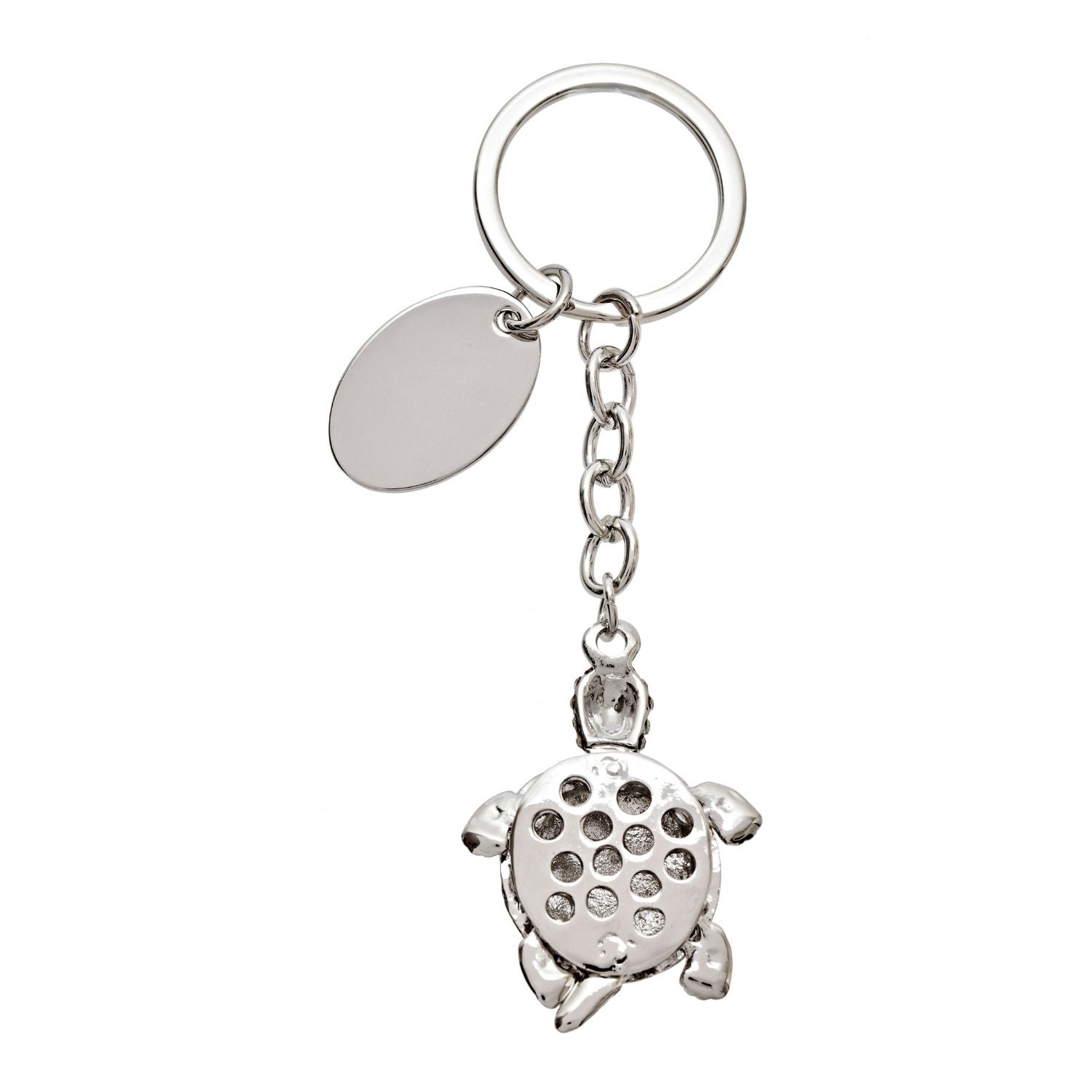 Mister Minit 3d Green Turtle Keyring Rear