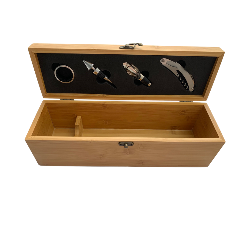 Bamboo Wine Gift Box Mister Minit