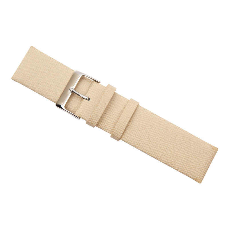 cream calf leather watch band 22mm 2510622