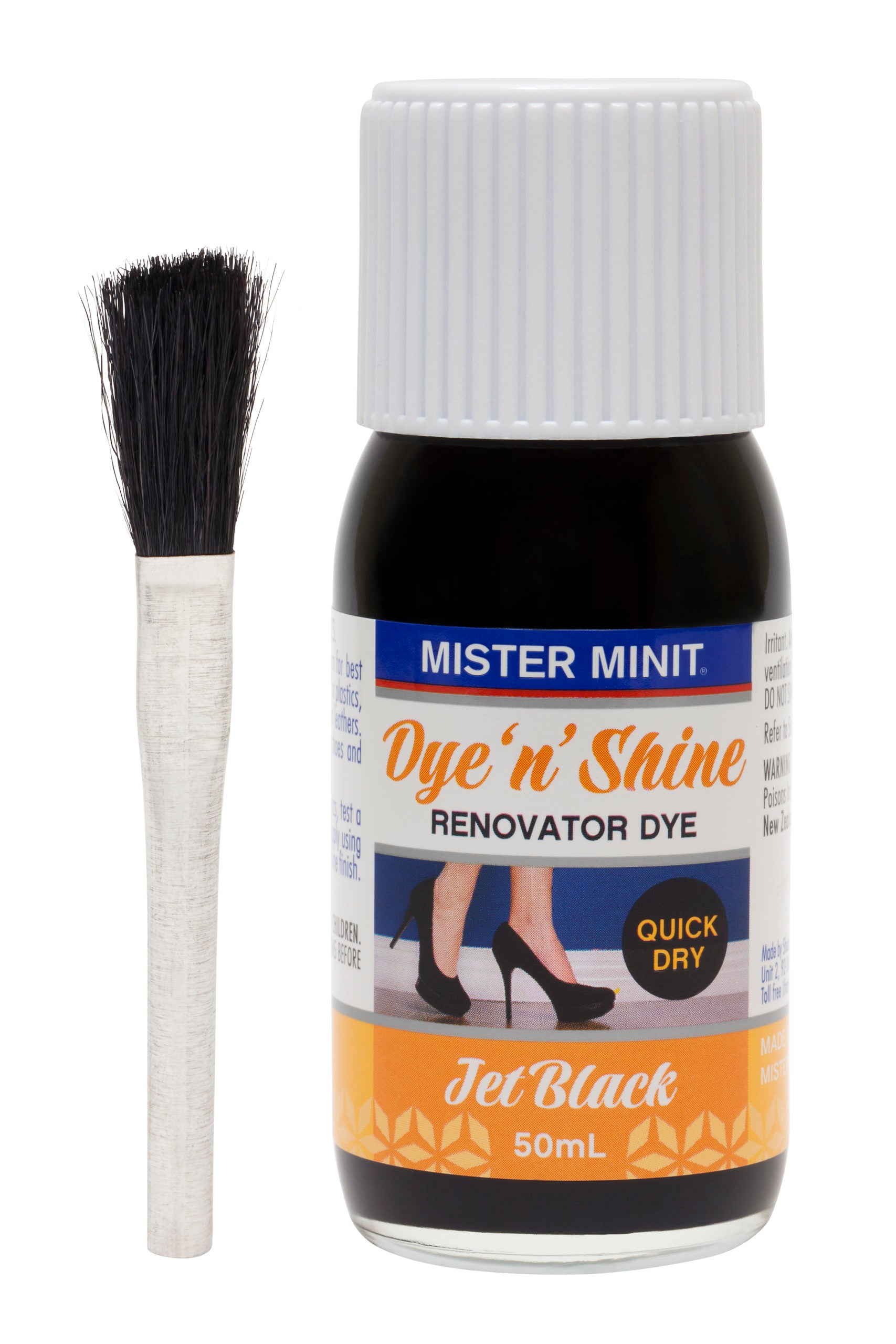 Jet Black Leather Dye and Restorer