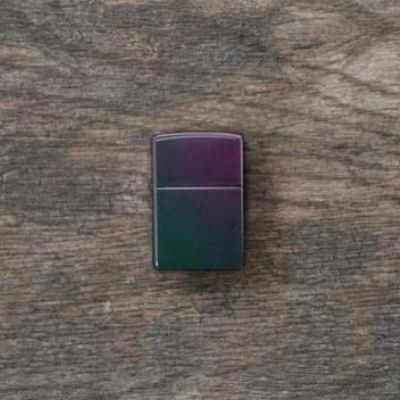 Iridescent Zippo