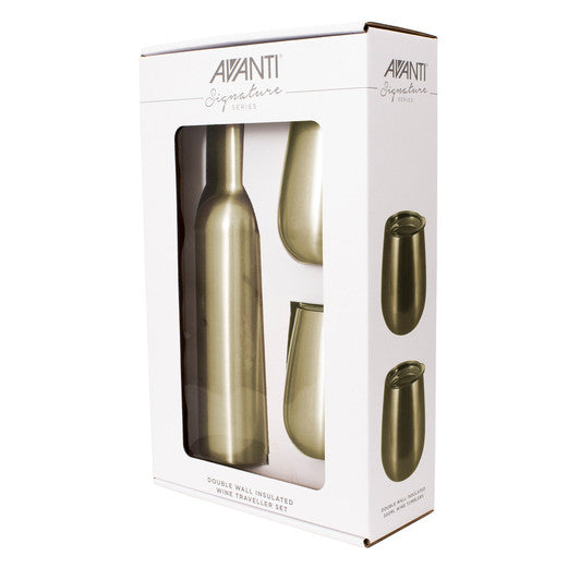 Insulated Wine Traveller Set By Avanti