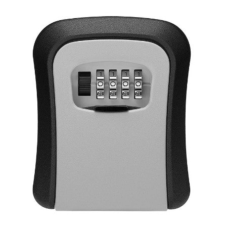 Key Hider Safe With Combination Lock Keyring Accessory