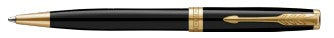 Parker Sonnet Black With Gold Trim Ball Point Pen