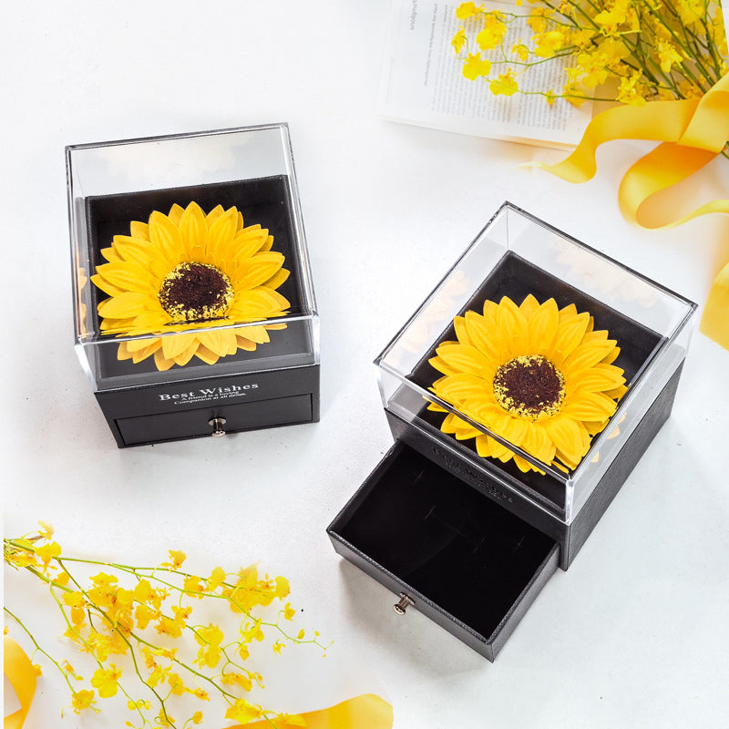 Preserved Sunflower Gift Box