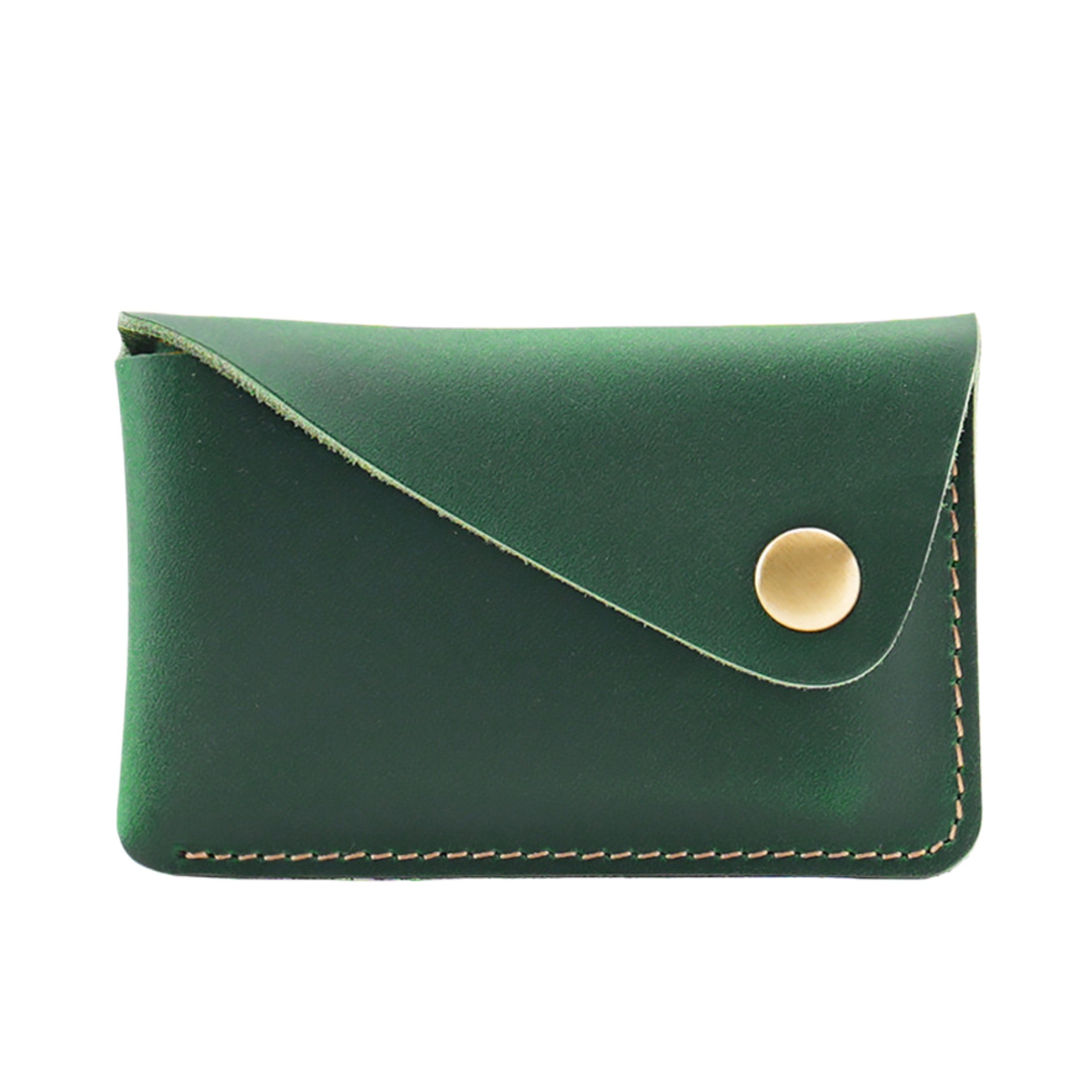 Enclosed Leather Card Holder