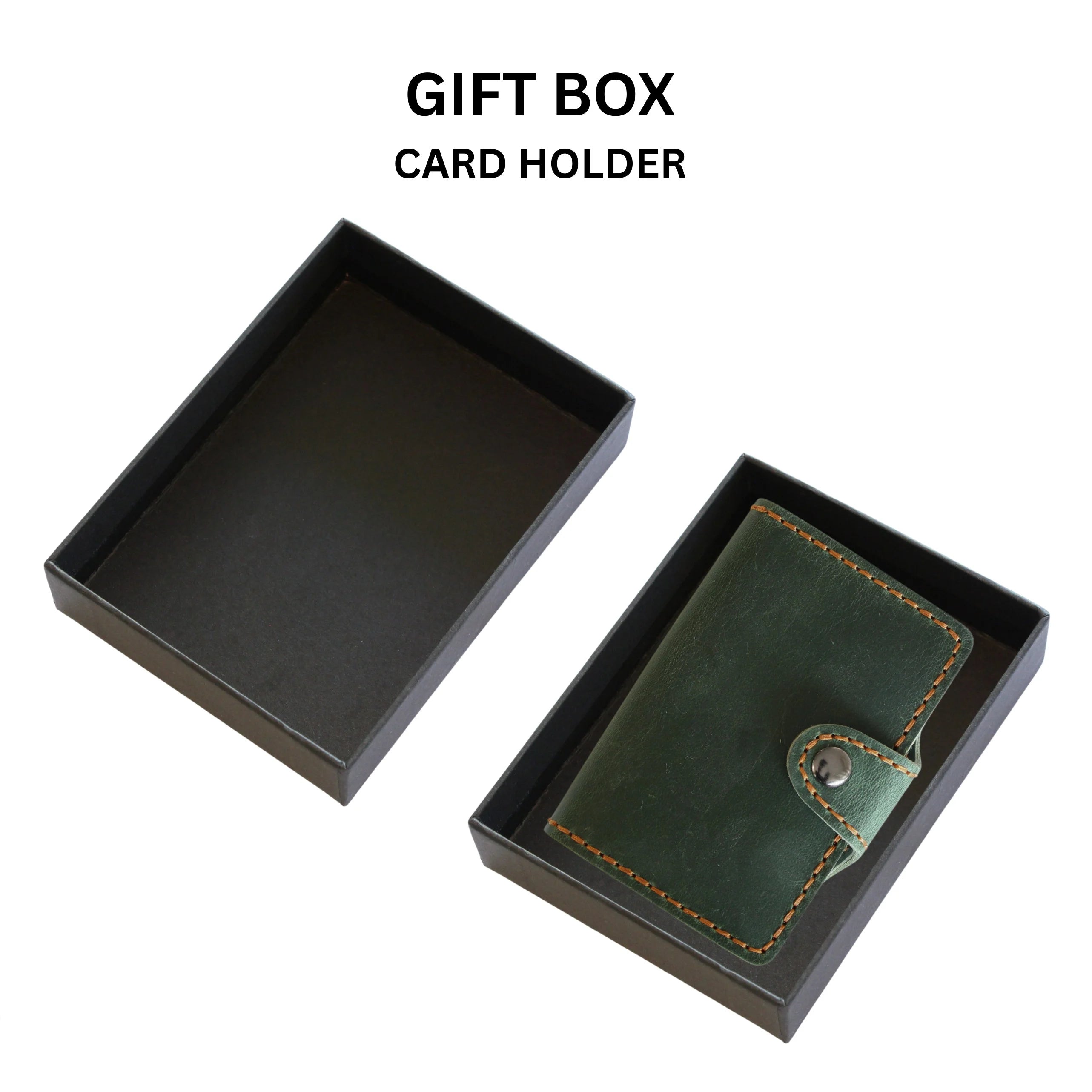 RFID Protected Leather Card Holder