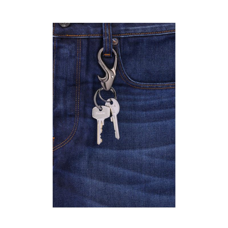 Troika Drop Double Keychain/Bottle Opener Keyring Accessory