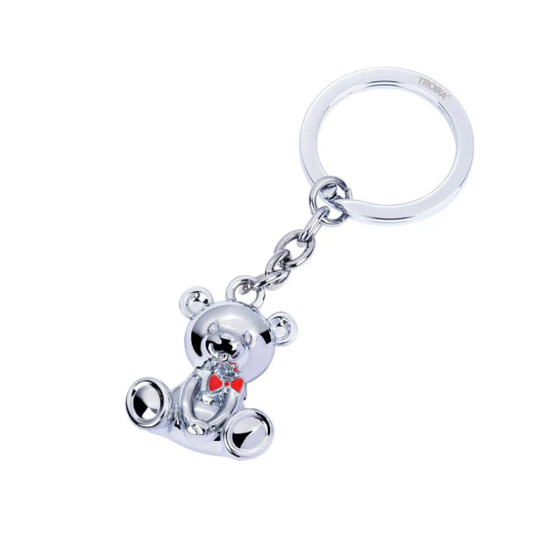 3D Teddy Bear Keyring