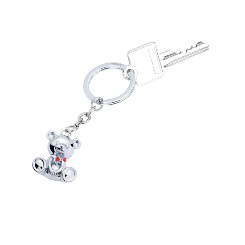 3D Teddy Bear Keyring